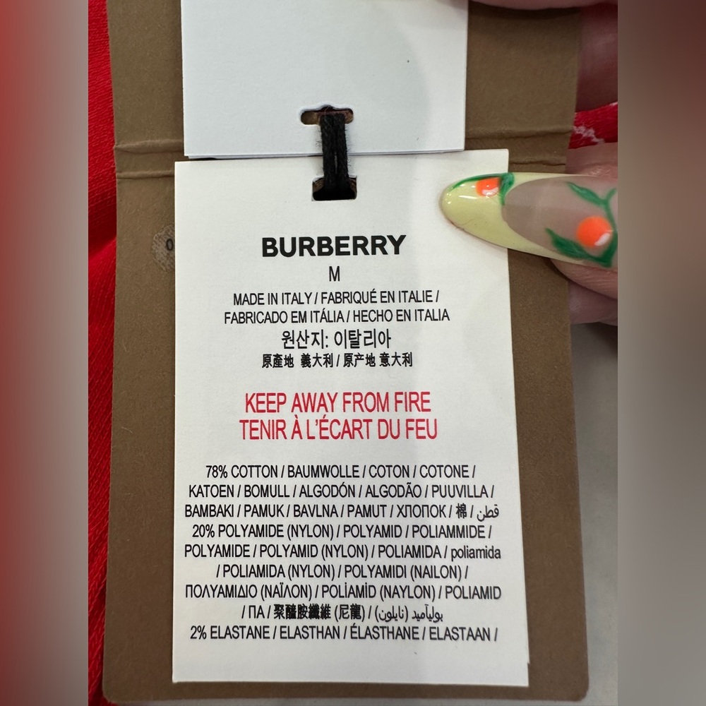 Burberry EKD Crew Socks - Picture 4 of 4